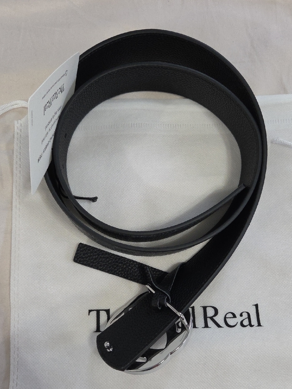 Gucci Reversible Black Leather Monogram Belt GG 95cm - Picture 10 of 16